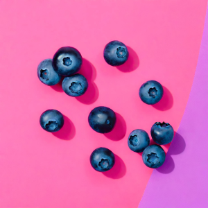 frullato di cavolfiore, melograno e mirtilli - mirtilli