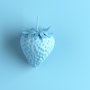 frullato di fragole, lamponi e mirtilli - il sapore irresistibile delle fragole