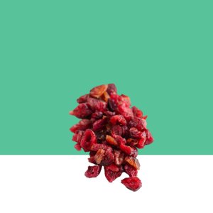 insalata di lattuga mela e feta - mirtilli rossi liofilizzati